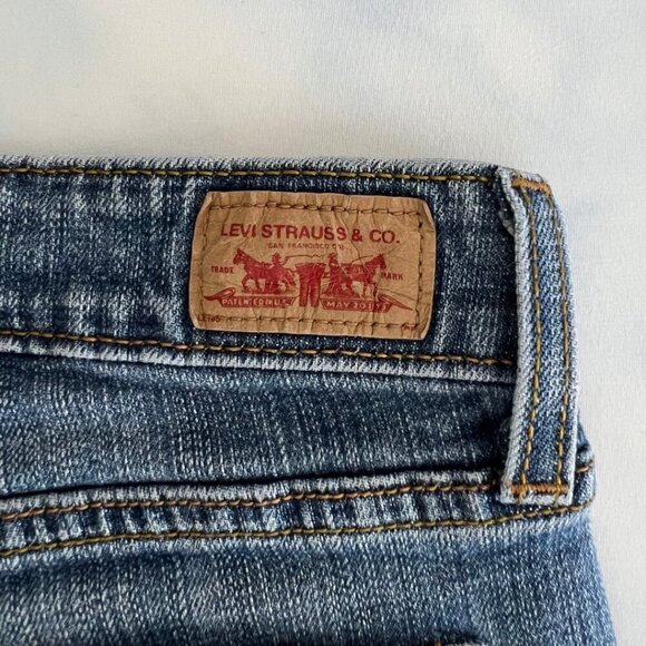 Levi 518 Superlow Low Rise Bootcut Denim Jeans - Picture 6 of 8